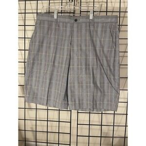 Cutter‎ & Buck Shorts Mens Size 38 Summer Golf Beach Preppy Gray Dry tec